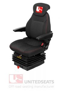 UnitedSeats LGV90/C1 AR Fabric US US.20600 construction and tractor seat