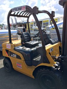 Catepillar Forklift with UnitedSeats GS12 seat