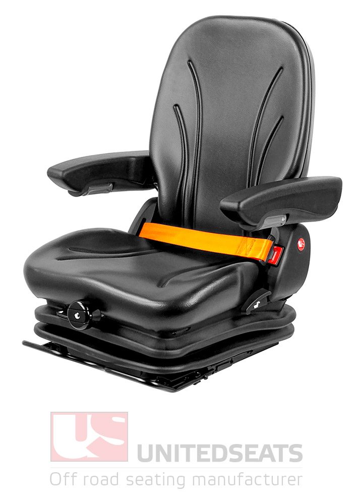 UnitedSeats MGV55 pvc - orange safety belt