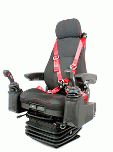 UnitedSeats 4 point seat belt LGV120/C7 Pro