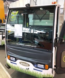 Logimat 2018 UnitedSeats US20 seat electric terminal vehicle