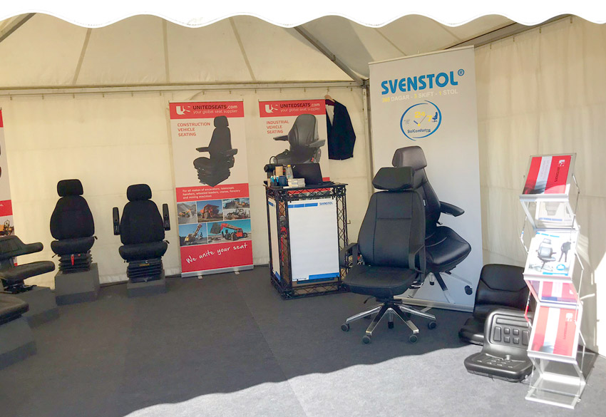 UnitedSeats at Borgeby Faltdagar Show in Sweden