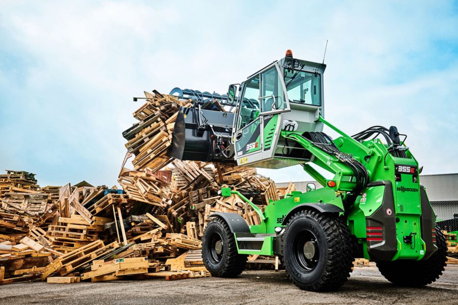 Sennebogen telehandler 355E