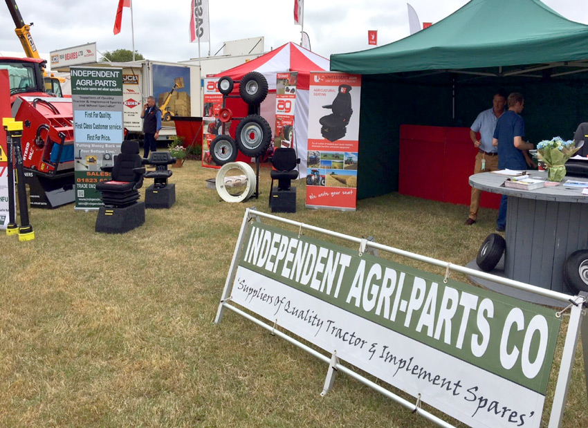 UnitedSeats and The Independent Agri-Parts at Honiton Show 2018