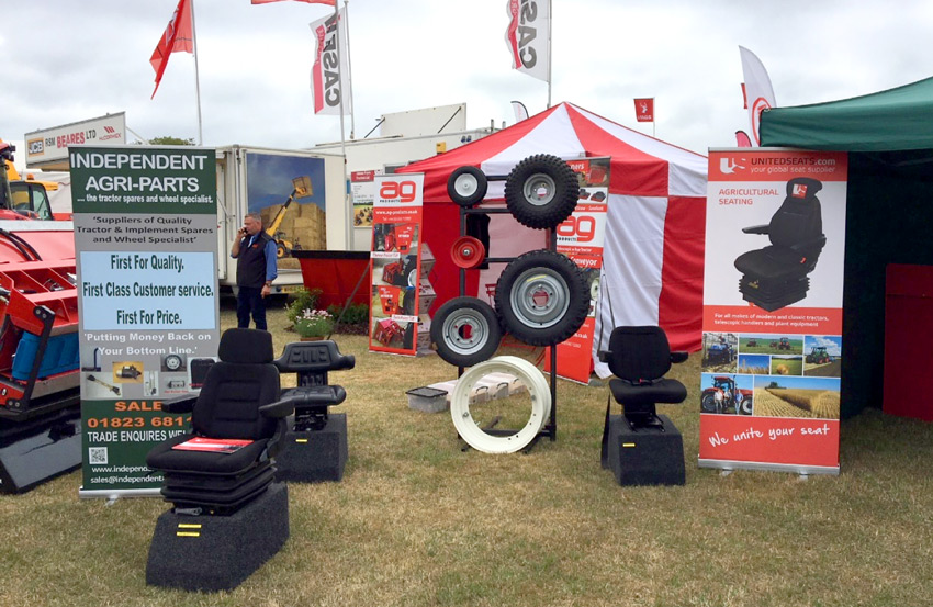 UnitedSeats and The Independent Agri-Parts at Honiton Show 2018