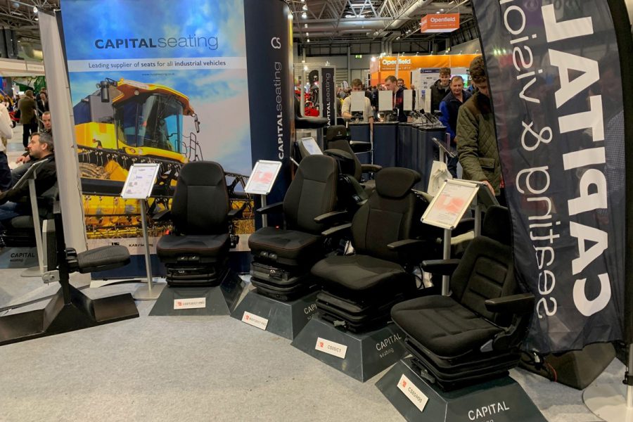 UnitedSeats and Capital Seating at Lamma Agricultural and Machinery Show 2019