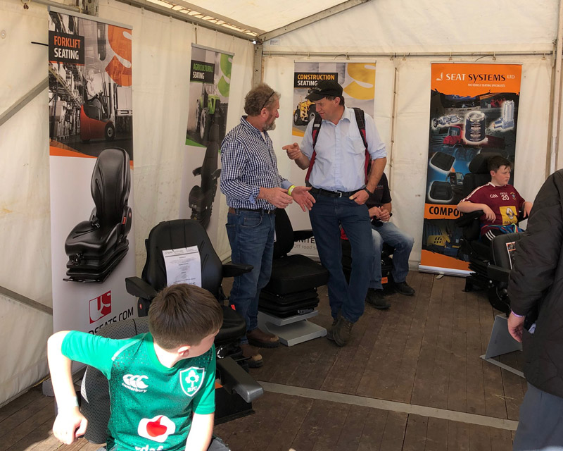 UnitedSeats and Seat Systems attend the 2019 Irish Ploughing match
