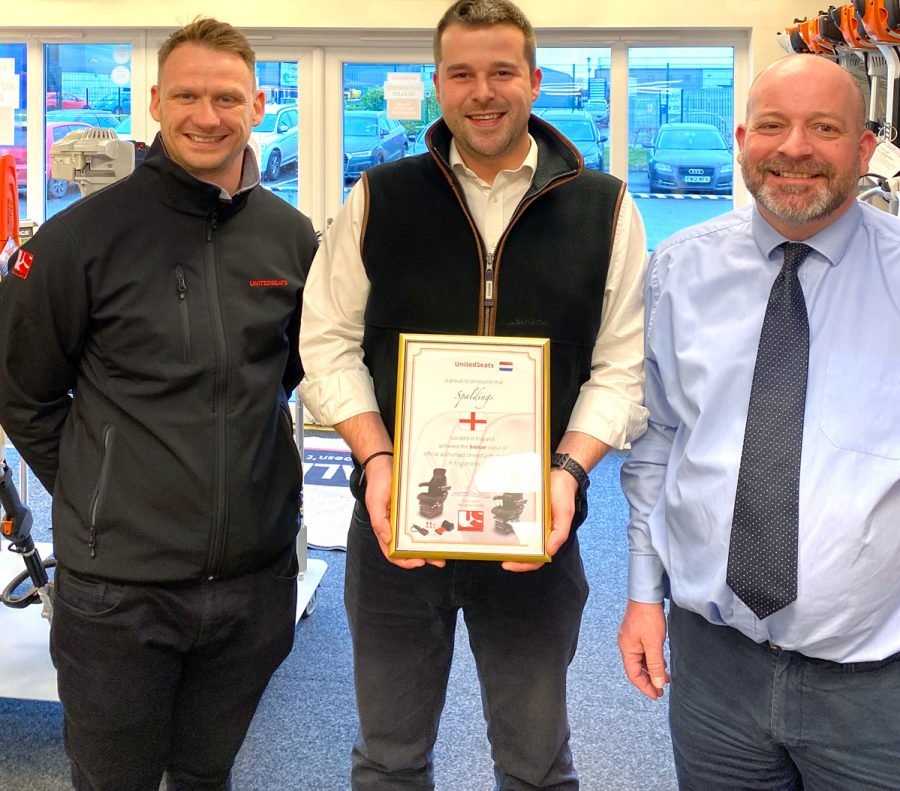 UnitedSeats dealer Spaldings receive Bronze 2019 dealer award