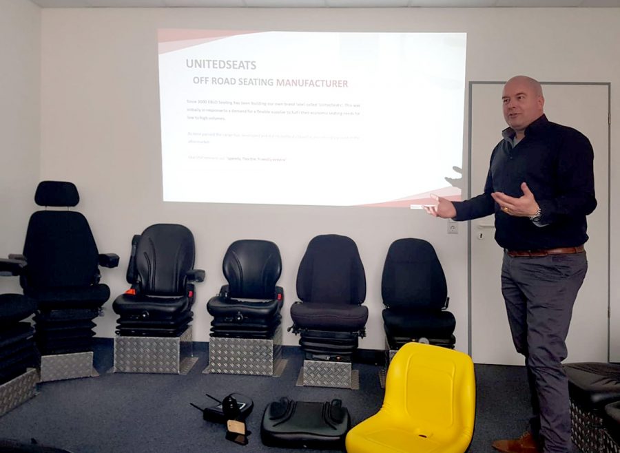 Sales Director André van der Hoeven recently visited Fierthbauer, one of our German dealers, to provide on-site instructions and training on various (new) UnitedSeats products