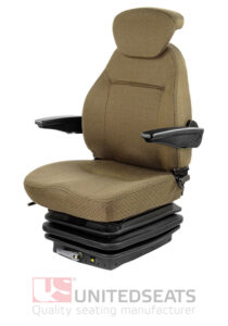 UnitedSeats tracor seat Retro Brown CS85/C1 AR fabric