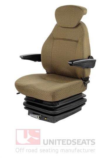 UnitedSeats tracor seat Retro Brown CS85/C1 AR fabric