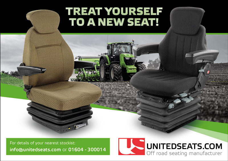 UnitedSeats advert agriculturalIn Farmers Guide May 2021