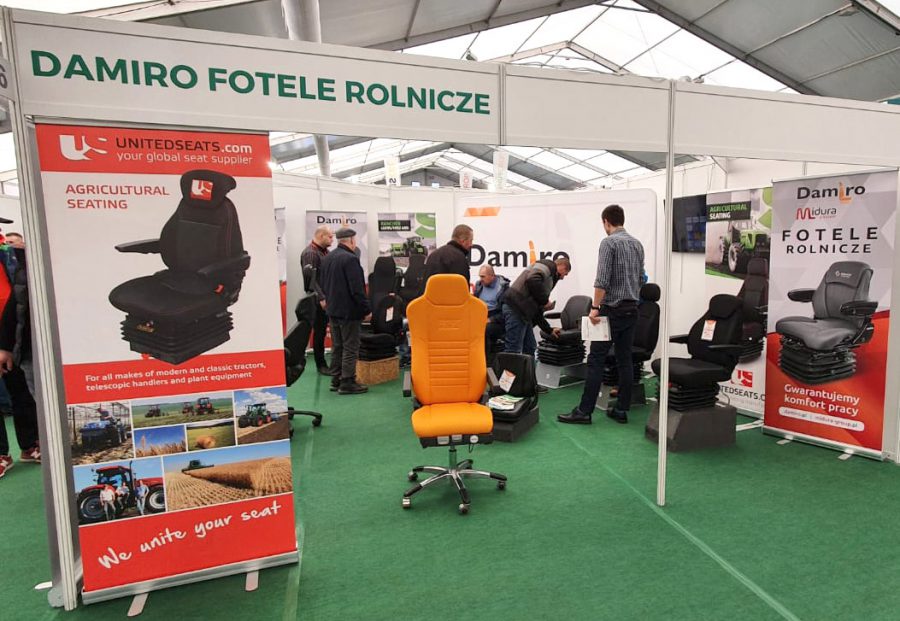 UnitedSeats dealer Damiro attends Agrotech show