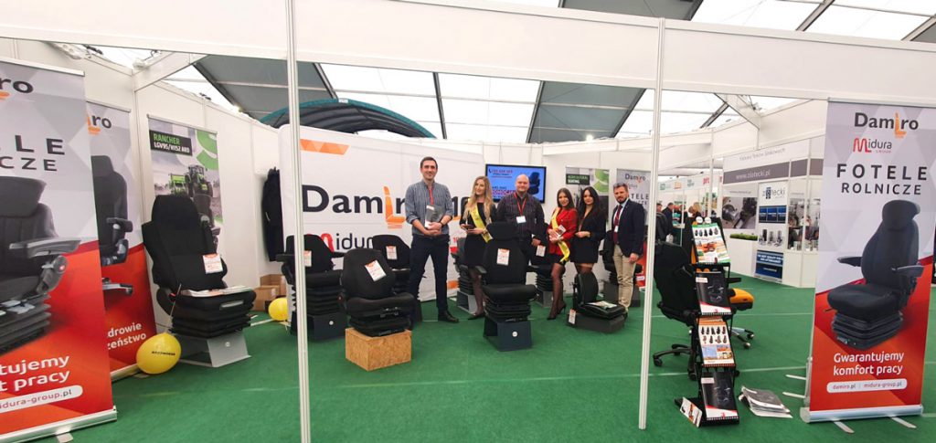 UnitedSeats dealer Damiro attends Agrotech show