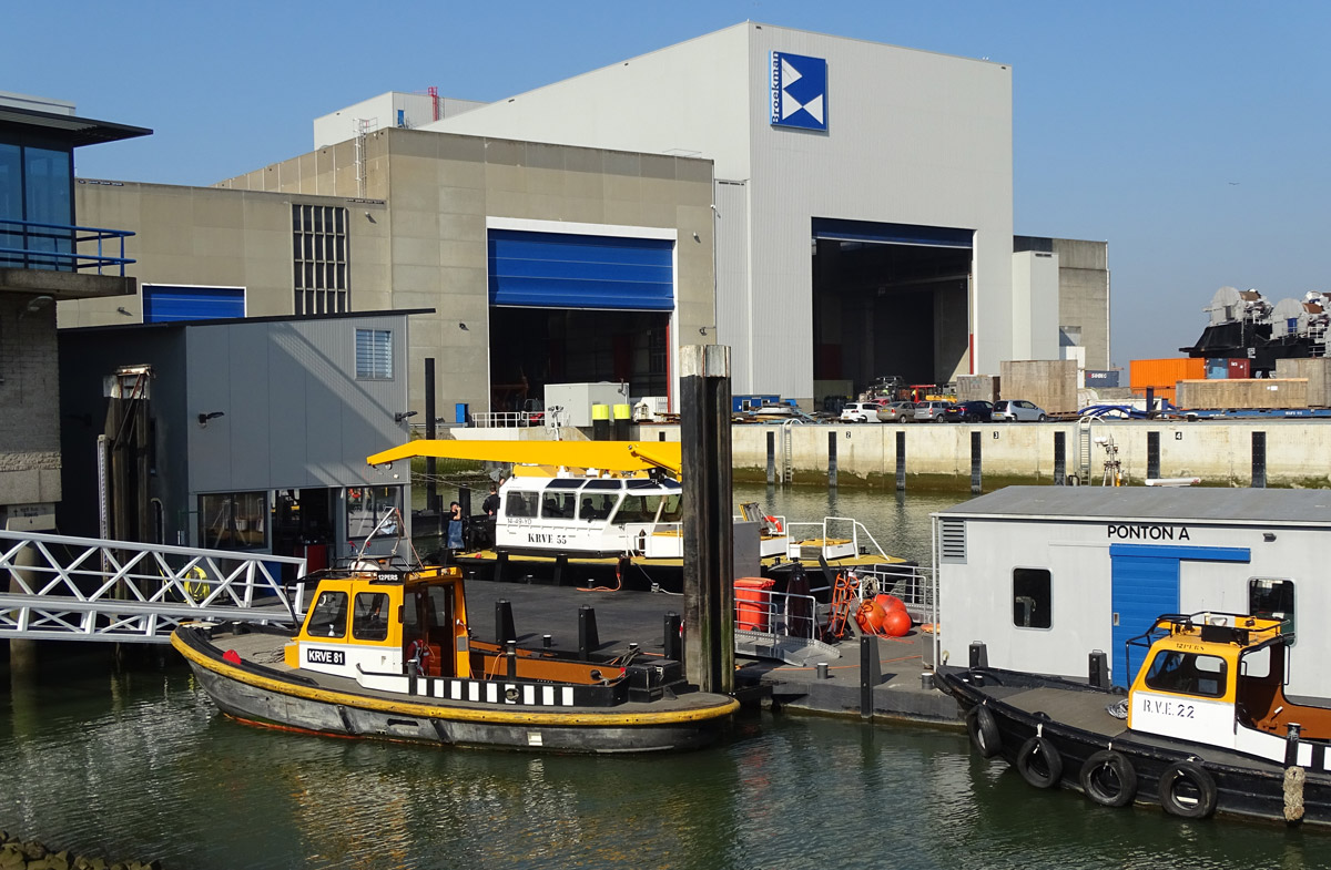 UnitedSeats C8 Pro vessel seat for Dutch marine company KRVE