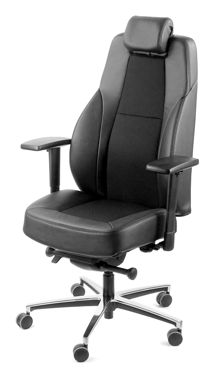 UnitedSeats Guardian office chair pvc/fabric