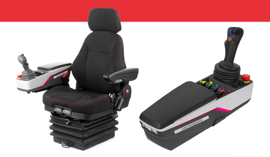 UnitedSeats LGV90/C2 Pro with joystick console