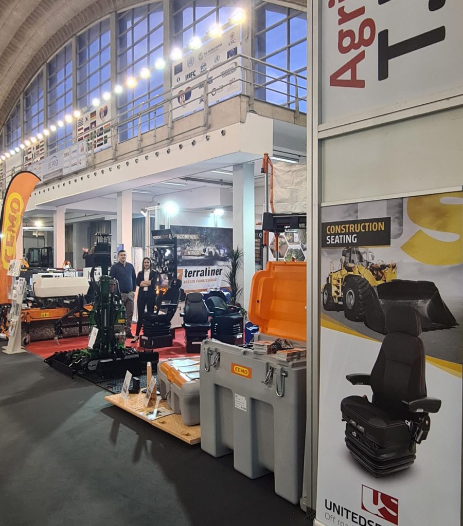 UnitedSeats dealer Agriconstec attend SEEBBE show 2022 in Belgrade