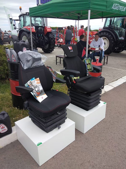 UnitedSeats dealer Agrotech exhibit the Novi Sad Agricultural Fair