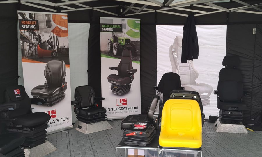 UnitedSeats dealer Thomas Scott Seating attend the Royal Highland show