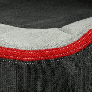 UnitedSeats LGV95/C8 Pro fabric seat of woven bottles detail