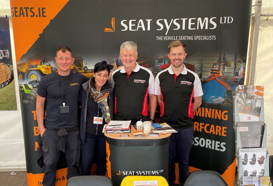 UnitedSeats dealer Seat Systems attend Ploughing Match 2022 Ireland