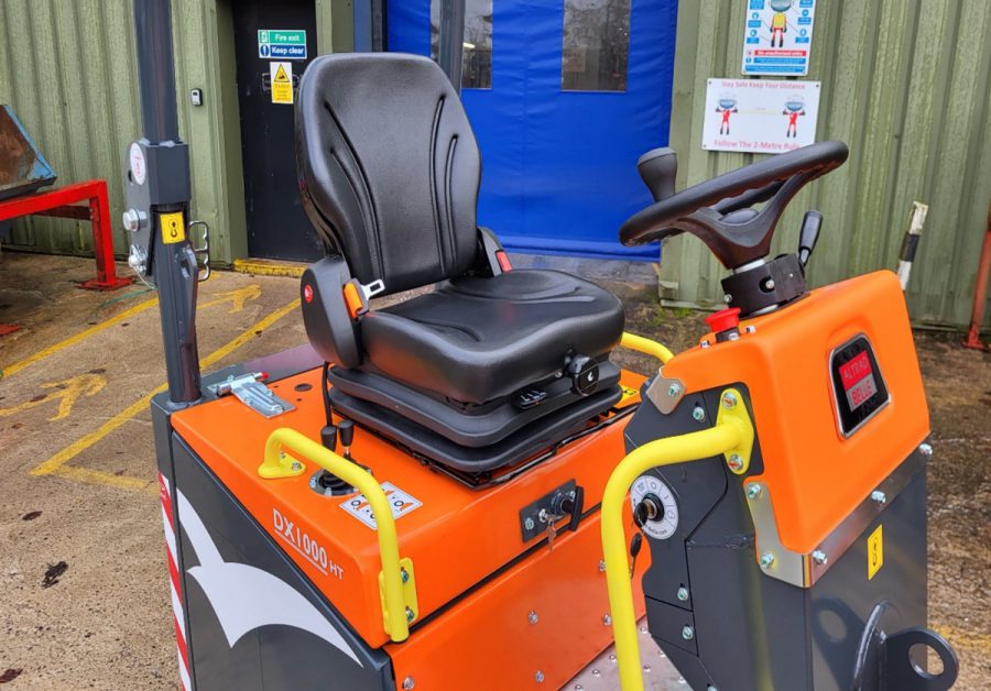 UnitedSeats MGV35 fitted to Altrad Belle dumper