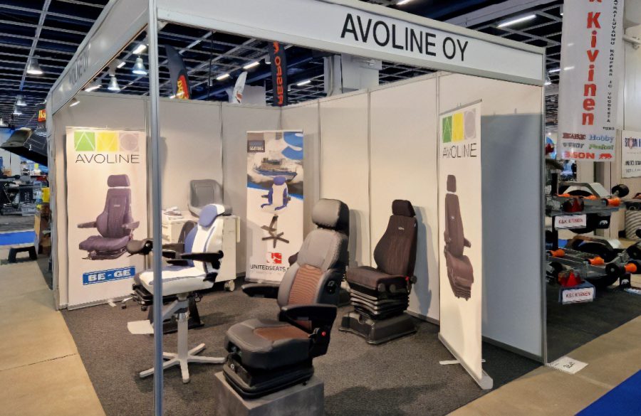 UnitedSeats dealer Avoline attend Vene 23 Bat Boat Fair