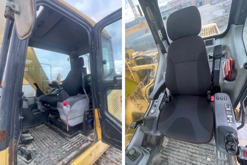 VLV Servis fit UnitedSeats-LGV120/C7 Pro into Komatsu