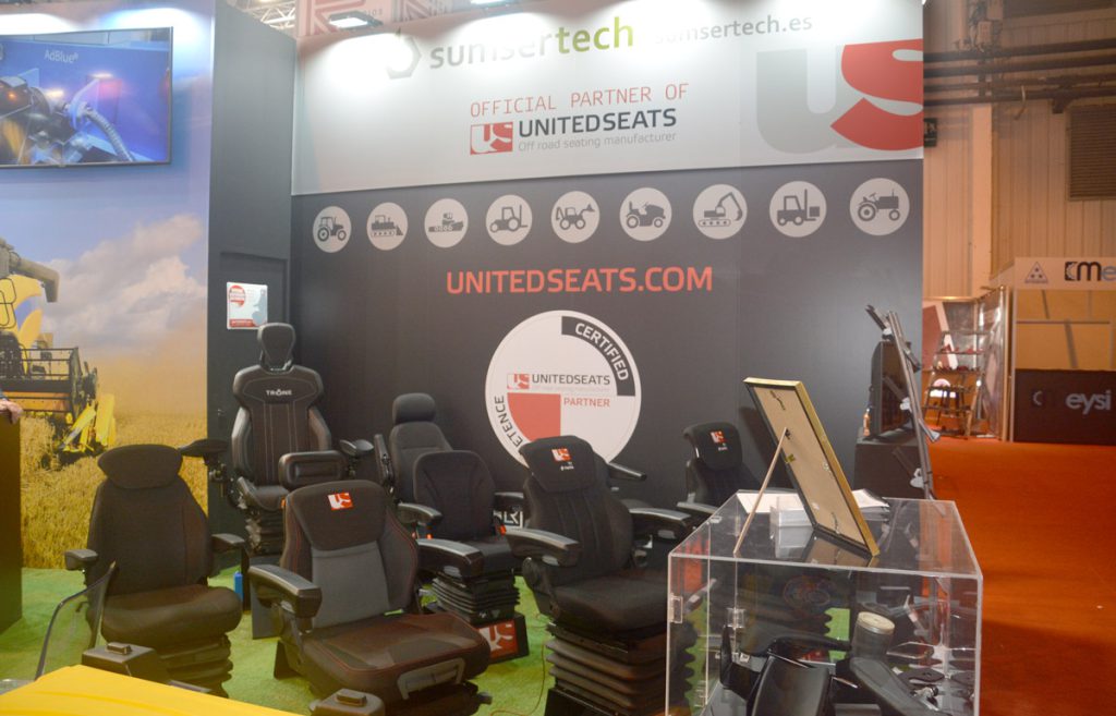 UnitedSeats Dealer Sumsertech at FIMA show 2024 Spain