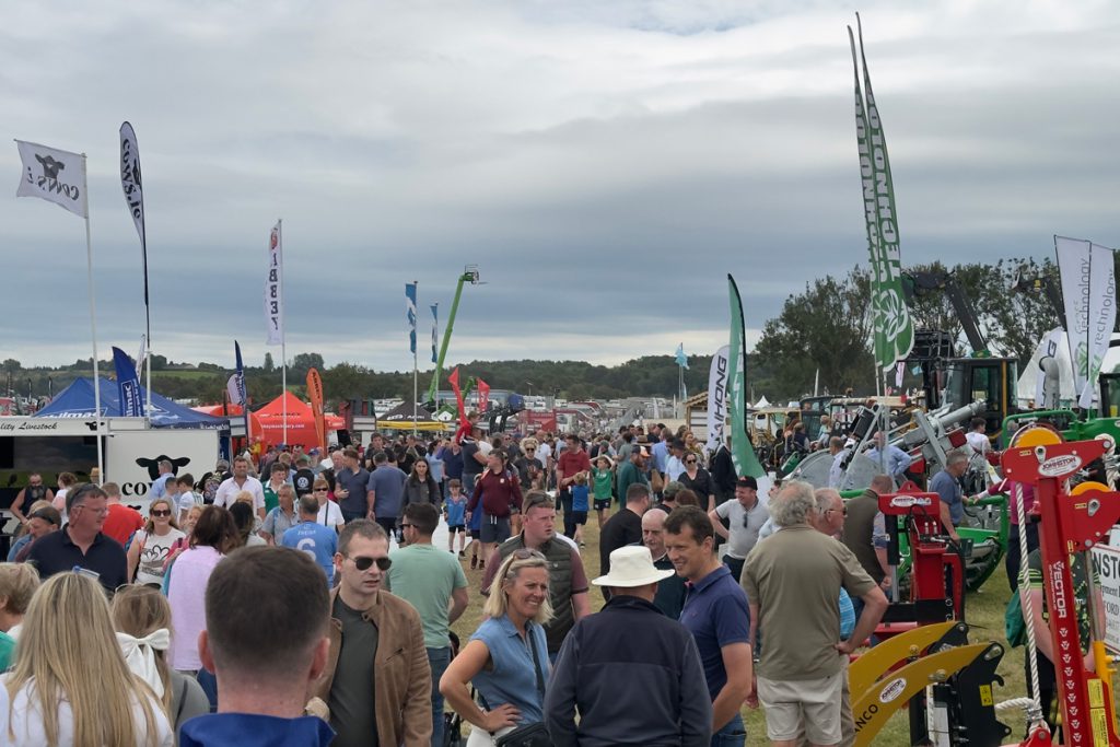 UnitedSeats dealer Seat Systems exhibit at Tullamore show 2024