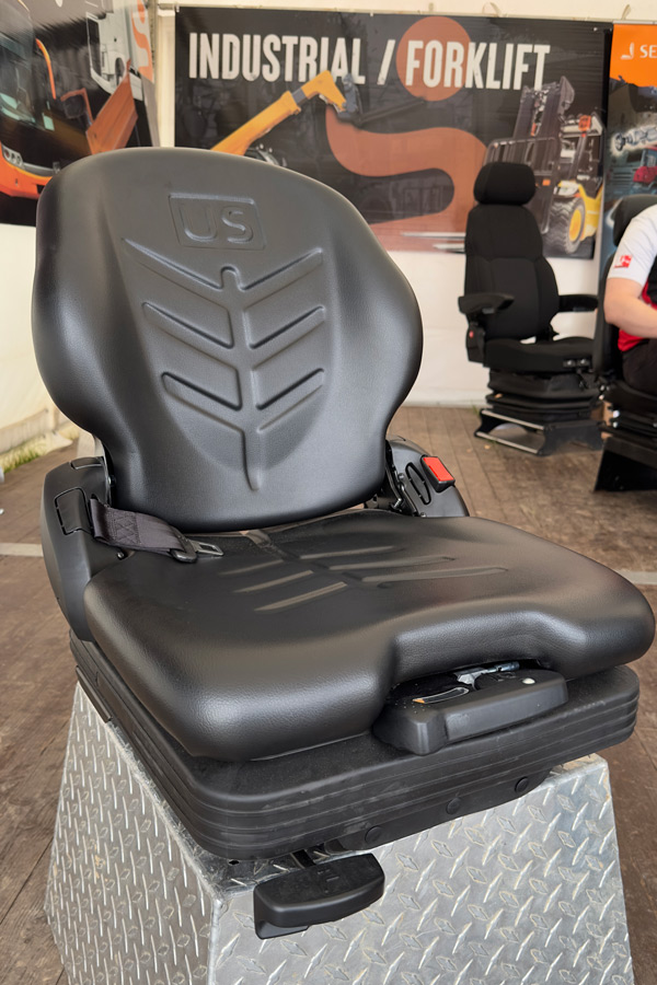 UnitedSeats dealer Seat Systems exhibit at Tullamore show 2024