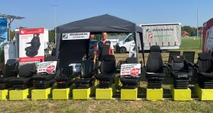 UnitedSeats dealer Agrar Plaza exhibit at Farm Expo