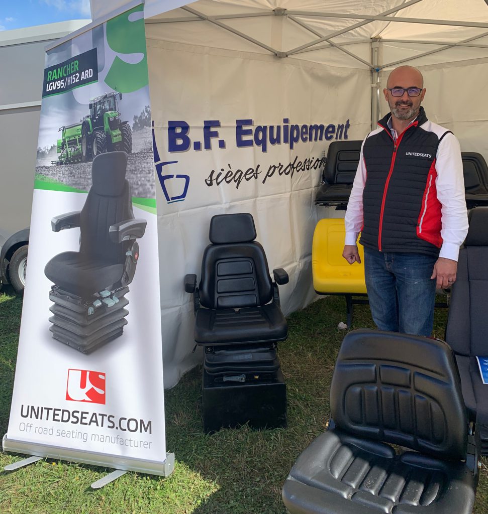 UnitedSeats dealer BF Equipement France attend Beaucroissant 2024