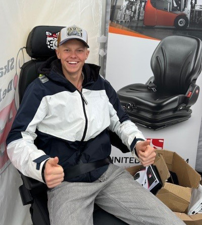 UnitedSeats dealer DEKK Import at Aurskog Marten show