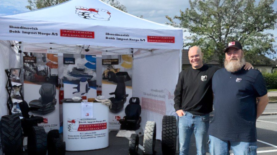 UnitedSeats dealer DEKK Import at Aurskog Marten show