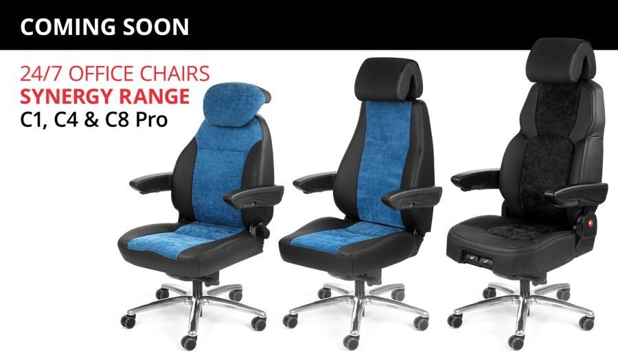 UnitedSeats 24/7 office chairs Synergy range promo