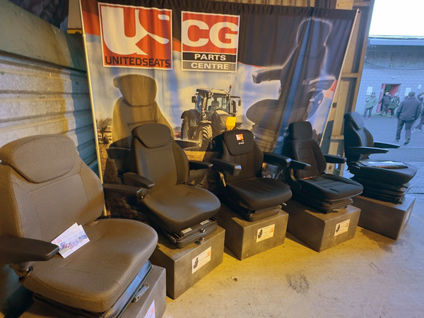 UnitedSeats dealer Carpenter Goodwin attended the Royal Winter Fair