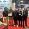 UnitedSeats dealer Spaldings receive UnitedSeats Achievement Certificate at the Lamma show