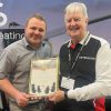 UnitedSeats dealer Capital Seating receive their Achievement certificate at the Lamma Show