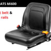 UnitedSeats Mi600 with seat belt and slide rails