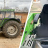 UnitedSeats dealer Sumsertech installs Rancher tractor seat in Deutz Fahr DX85 tractor