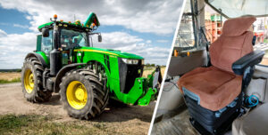 UnitedSeats dealer Sumsertech Spain achieve fantastic Rancher Pro installation for John Deere 8360R tractor