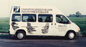 EBLO Seating mobile showroom van André P. van der Hoeven