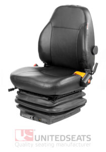 UnitedSeats CS85/C1. mechanical telehandler seat pvc US.103211
