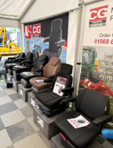 UnitedSeats dealer Carpenter Goodwin has a great seat display at the Royal Welsh Show
