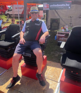 UnitedSeats dealer Agrar Plaza from Hungary at the Farmer Expo