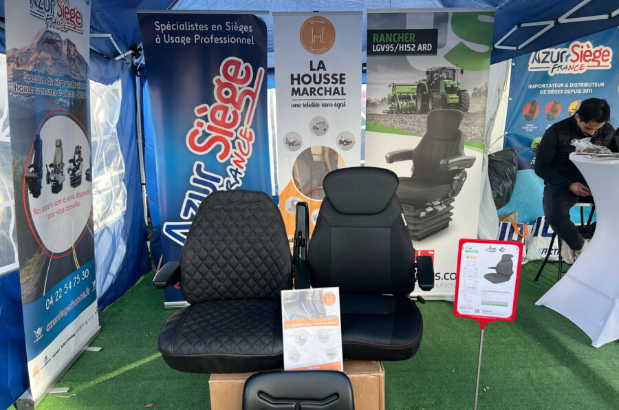 UnitedSeats dealer Azur Siège France at the Sommet de l'Élevage 2025