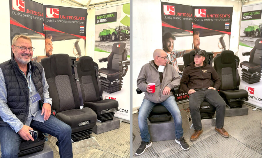 UnitedSeats dealer Sanup from Finland attend Maxpo Fair 2025