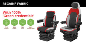 UnitedSeats Regain fabric with 100% Green credentials